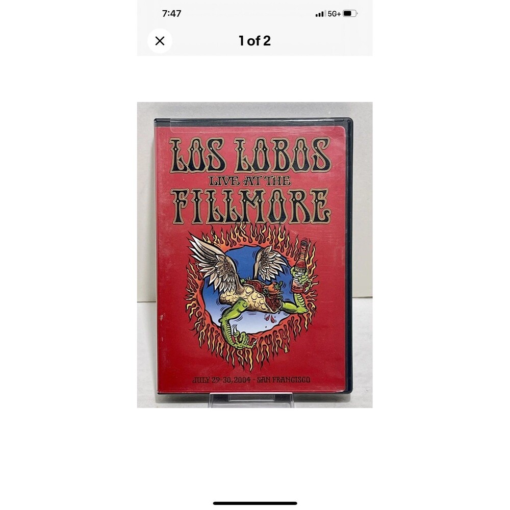 Los Lobos Live At The Fillmore San Francisco 2004 VGC
